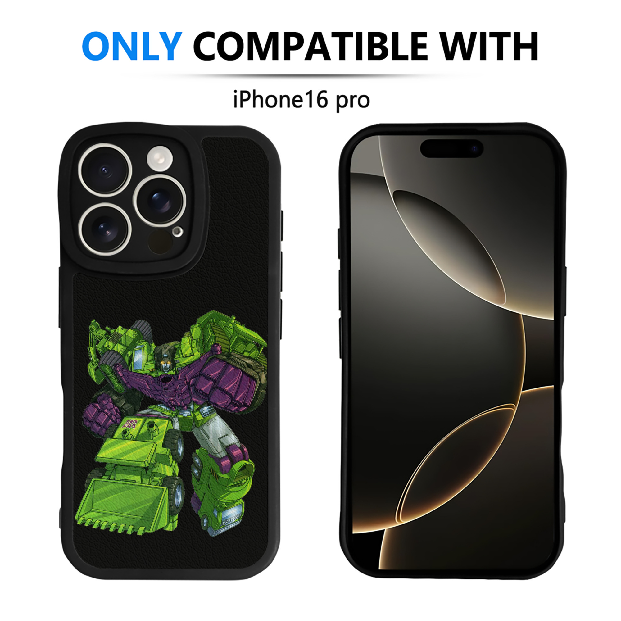 （画像用）  【iPhone 16シリーズ対応】シリコンスマホケース（レザー調） 材質：シリコン